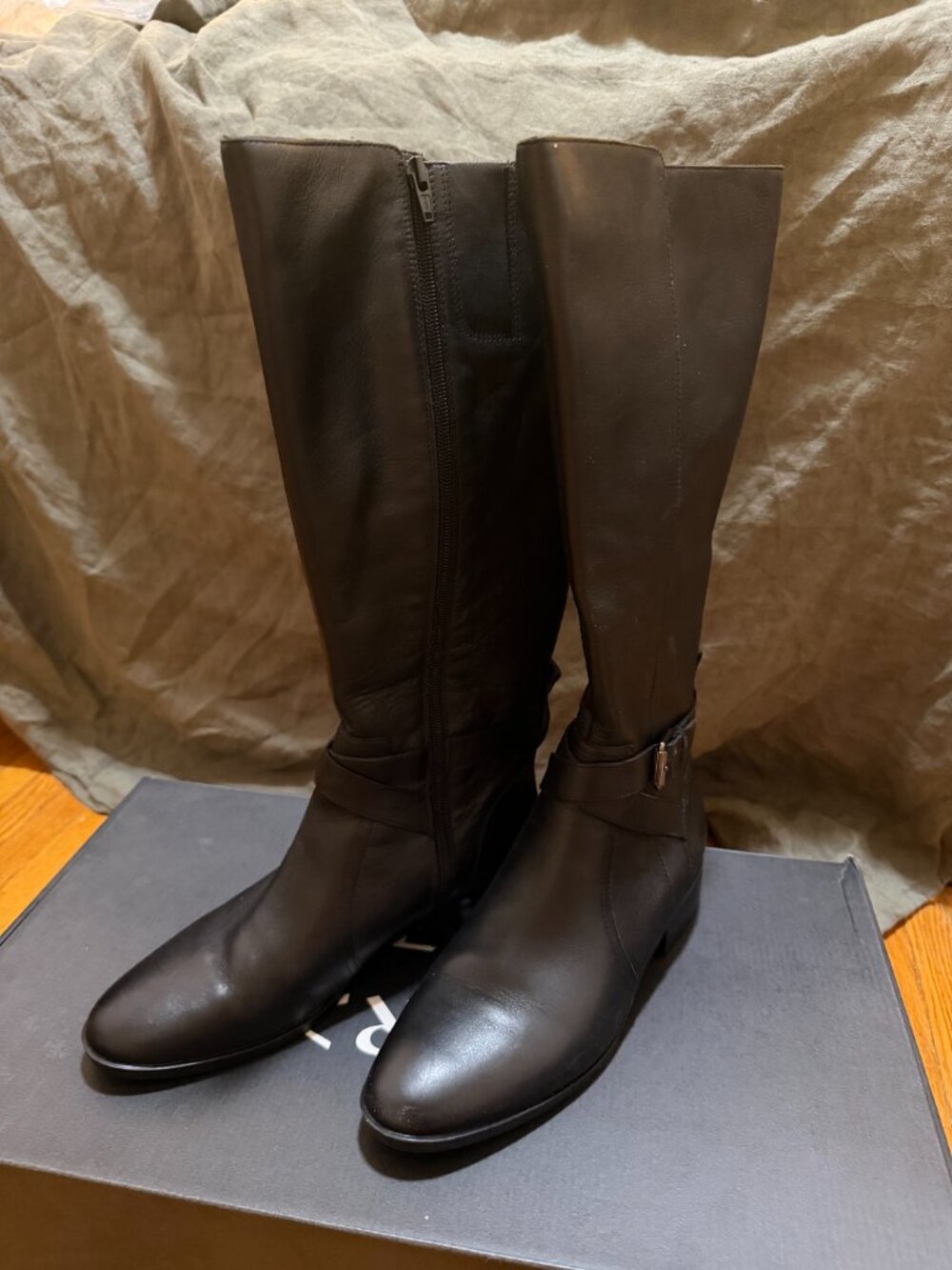 Wide Calf Naturalizer Rena Riding Boot - Picture 1 of 6